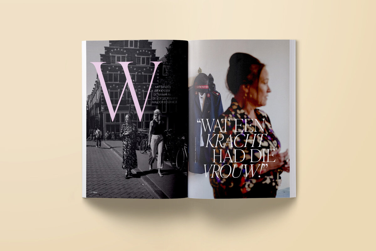 Jubileum magazine Majoor ontwikkelt voor het Leger des Heils, over Majoor Bosshardt. Begeleiding, productie, redactie en ontwerp magazine door Bladkamer.