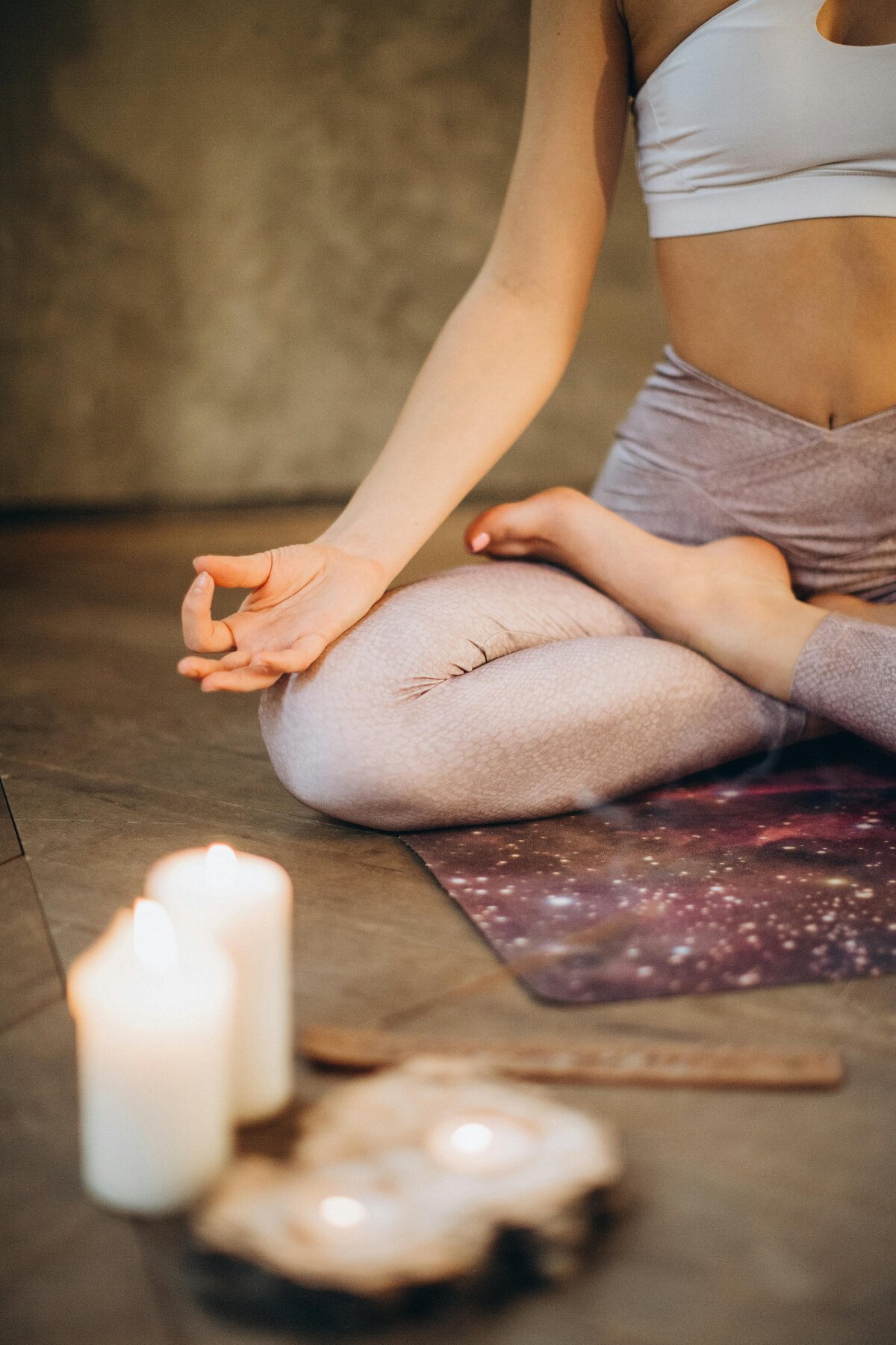 yoga-and-candles
