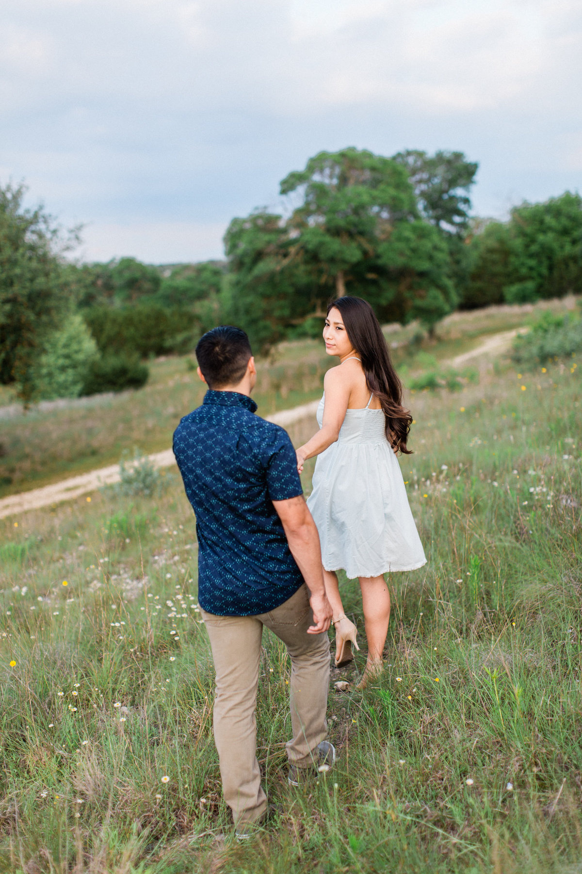Engagement Session in the Hill Country - Boerne Texas