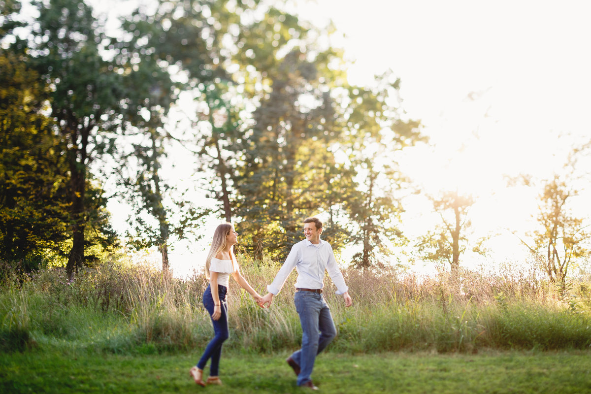 Philadelphia Engagement Session Greenhouse Outdoors 05