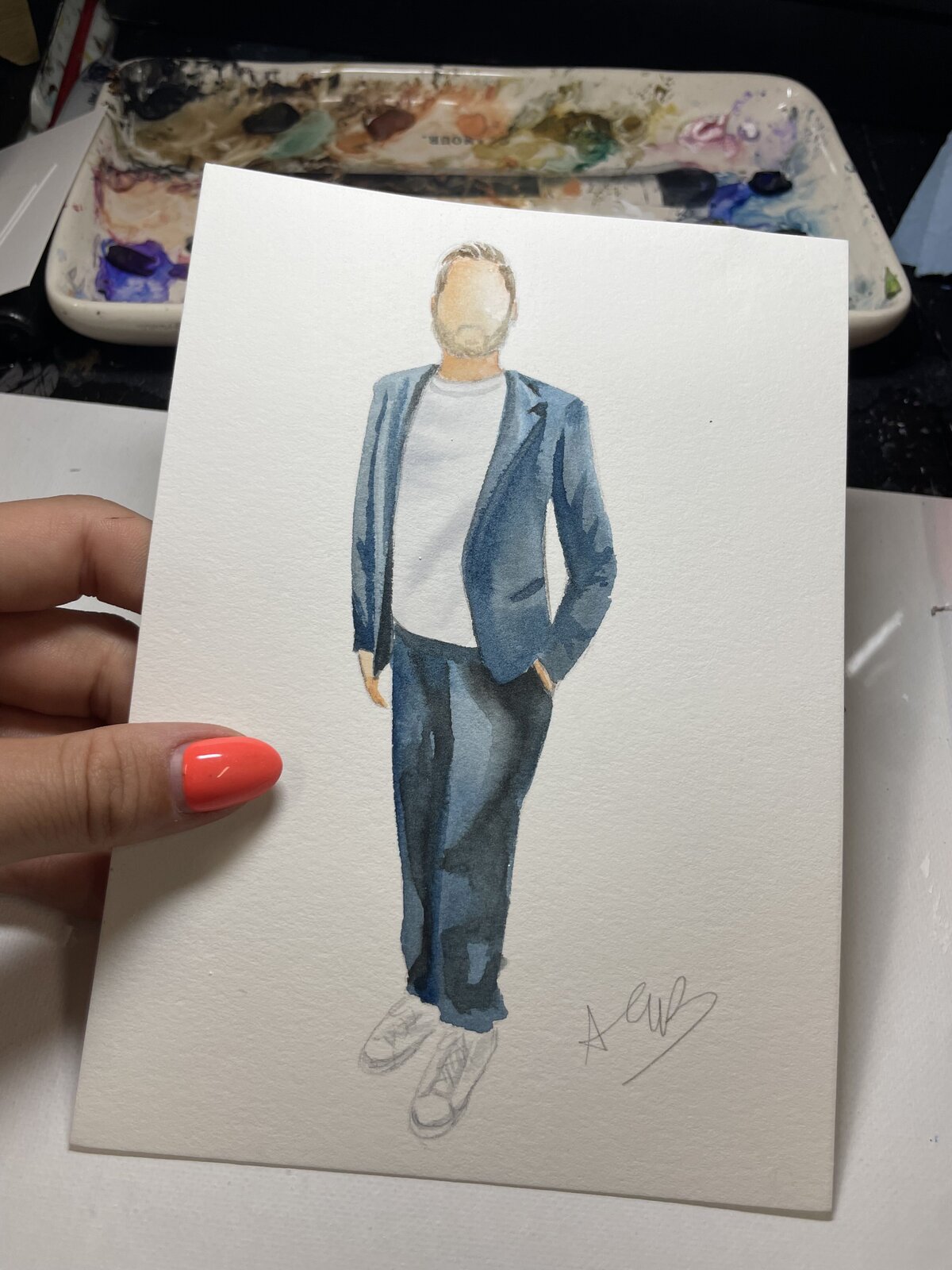 Live Guest Portrait - Single - Male 