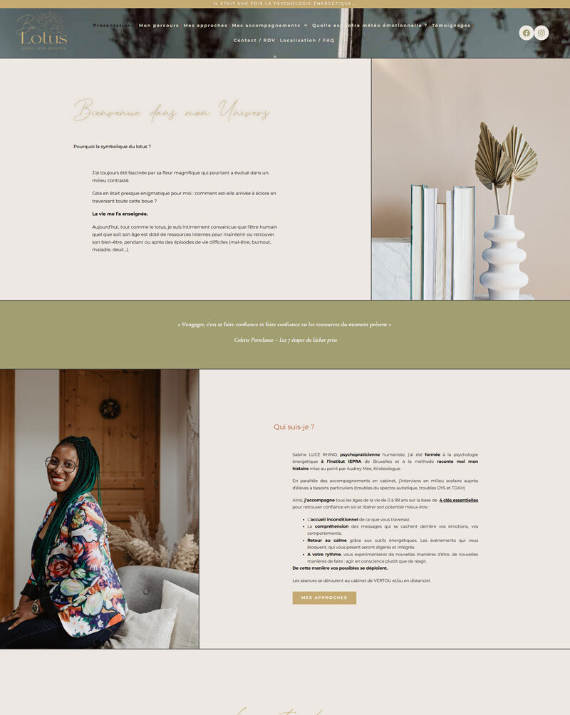 Site psychopraticienne