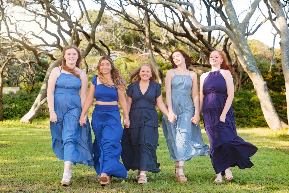 Senior Model Team at Kure beach