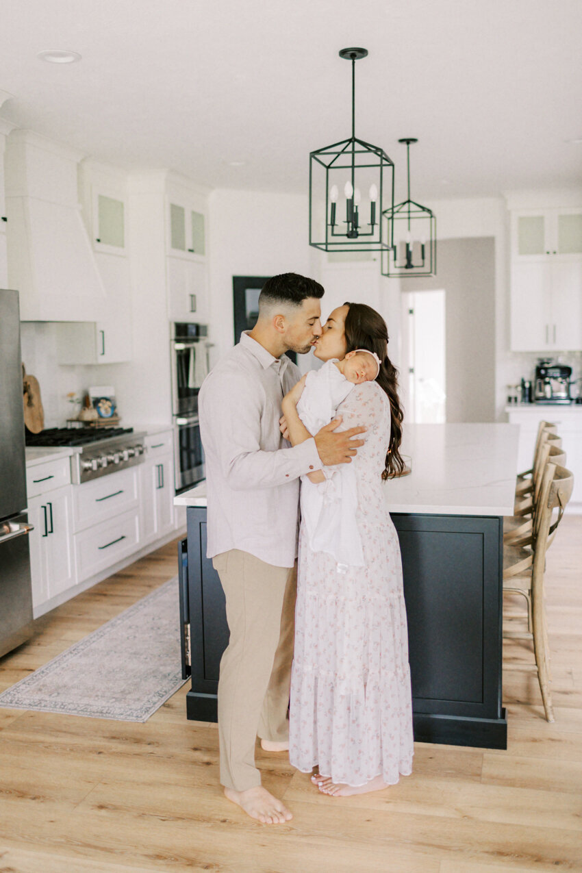 Akron and Cleveland in home newborn photography