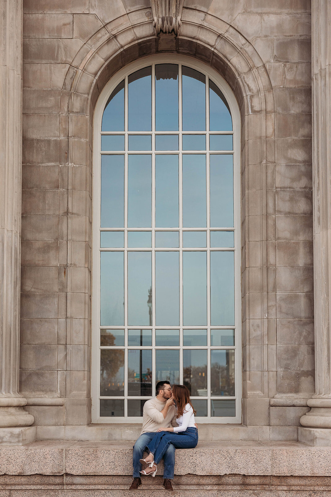 Michigan Central Station Engagement Session Detroit Michigan K. E. Rogers Photography-60