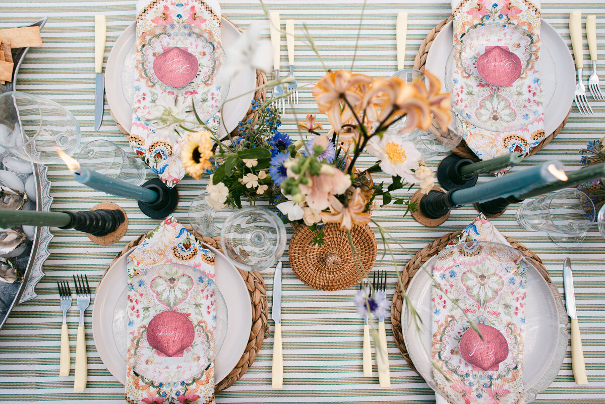 Adara Meyers Cape Cod wedding calligraphy