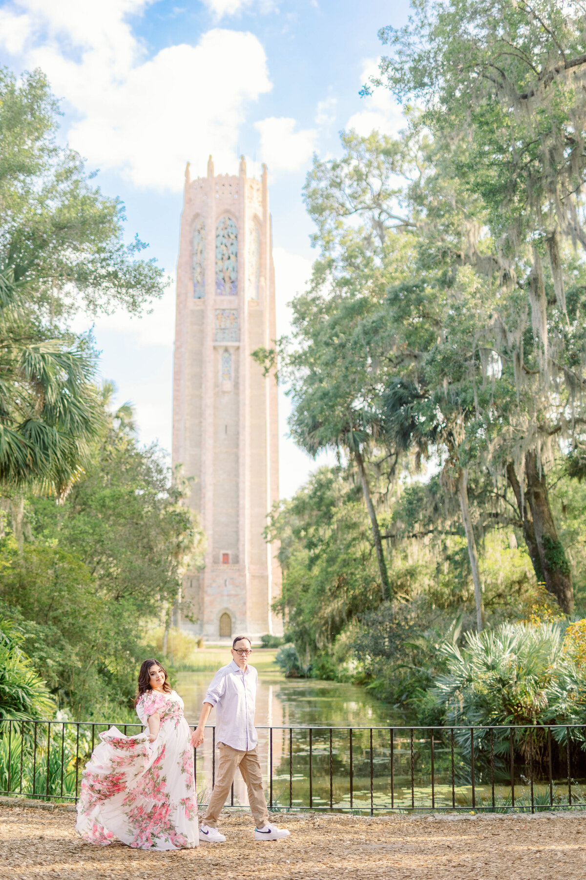 James & Gaby - Engagement Portraits - Bok Tower Gardens - Orlando Wedding Photographer-58