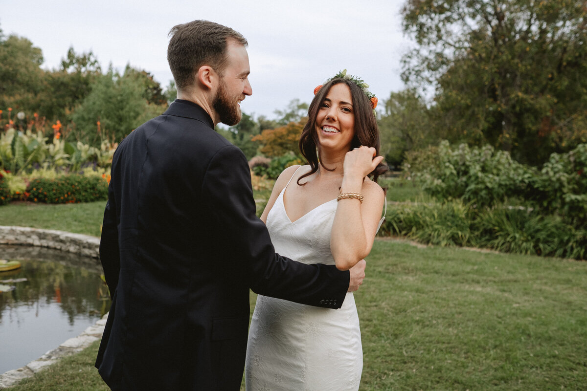 documentary photographer garden greenhouse wedding-175