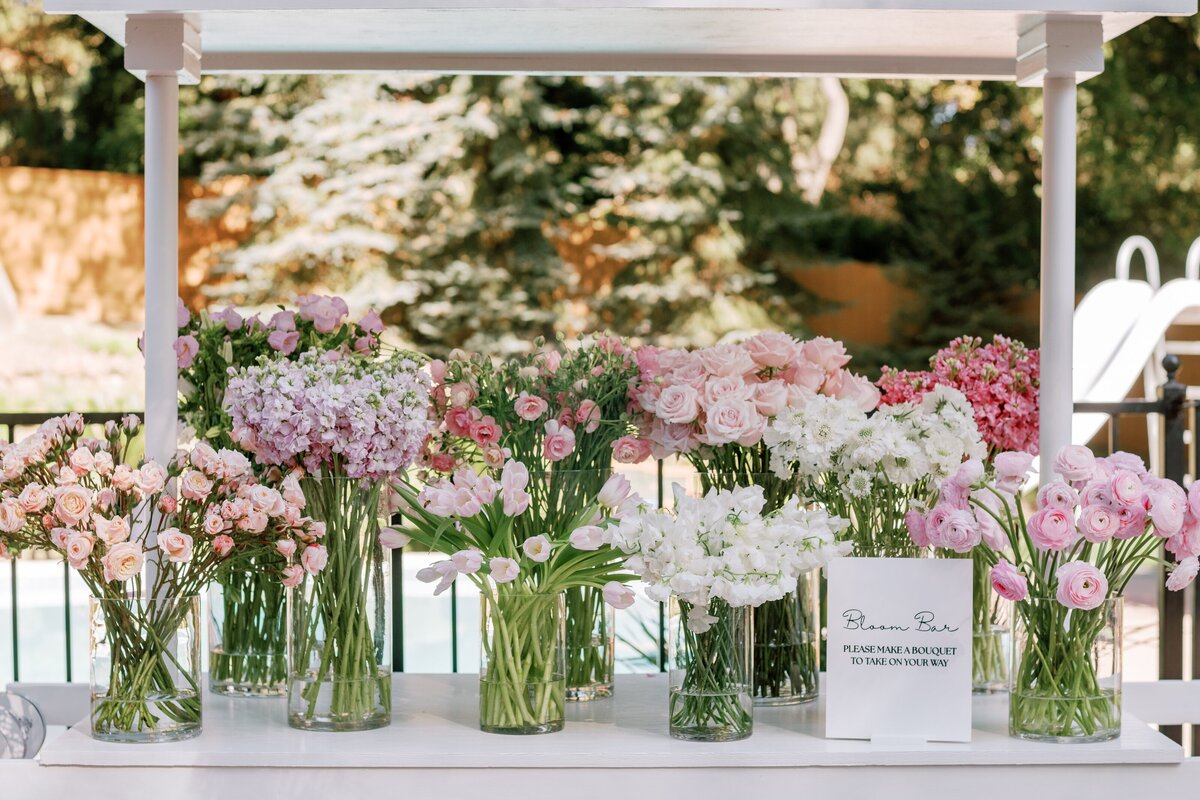 Luxury Event flowers by The Flower House
