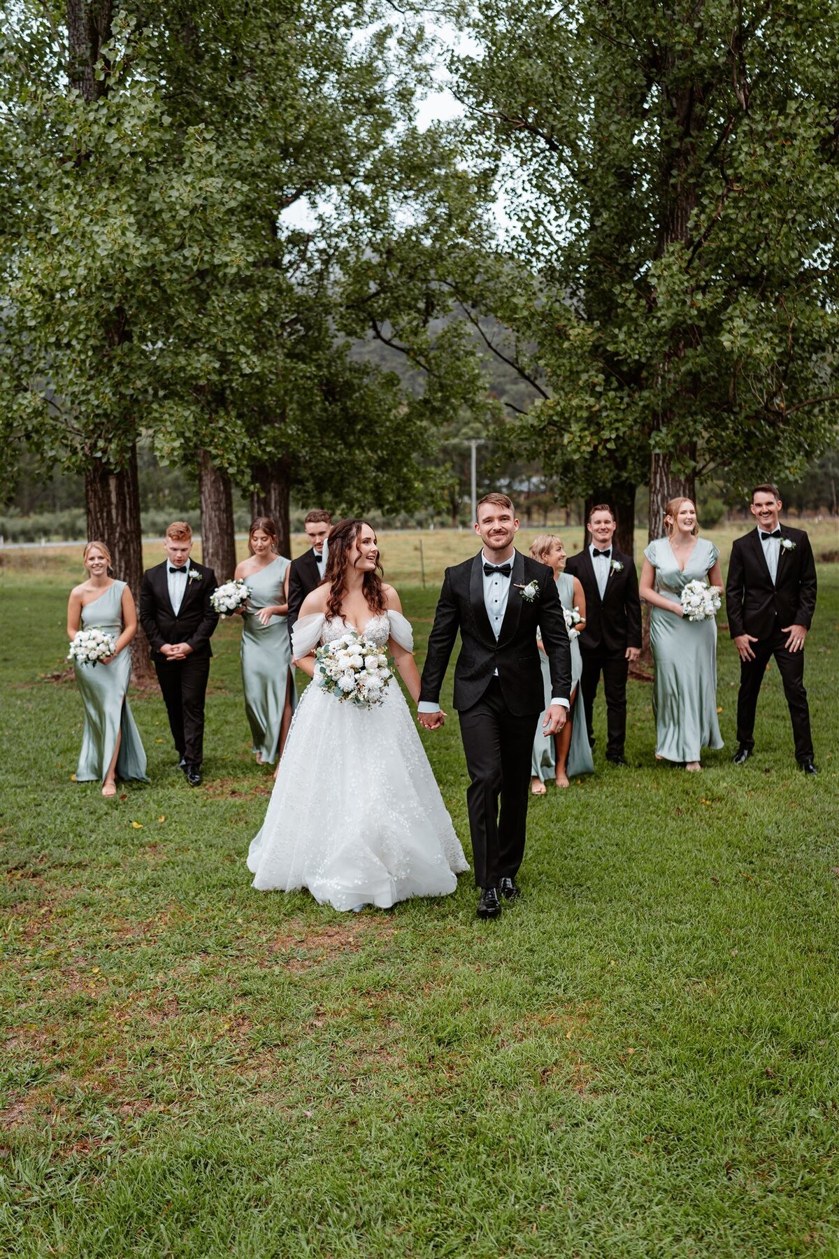 Capture timeless memories with friends in a joyous wedding photoshoot.