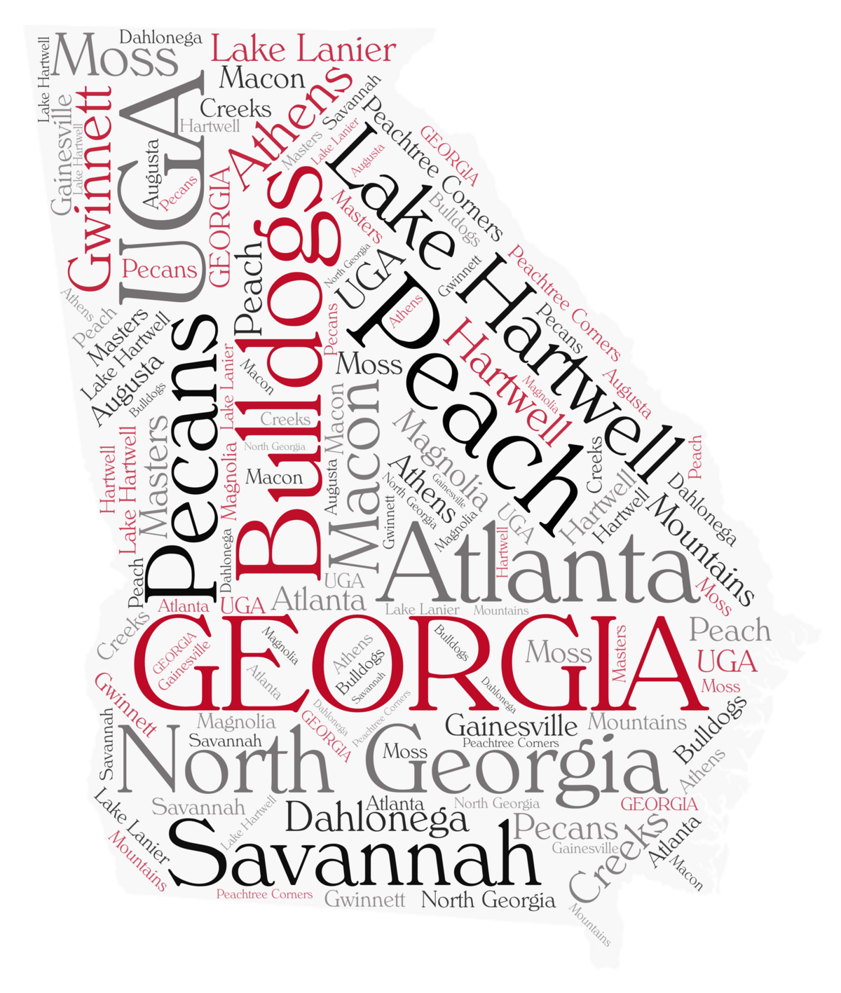 word art georgia