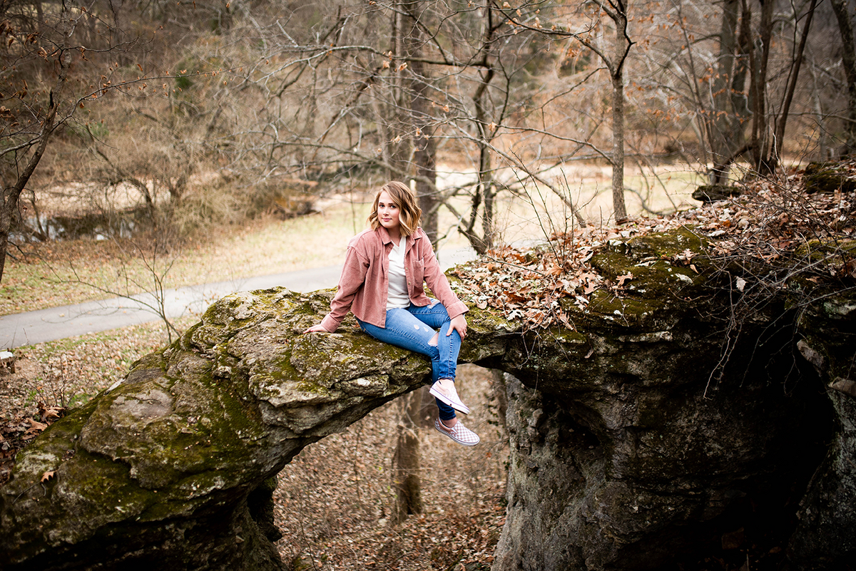 winter senior portraits springfield missouri