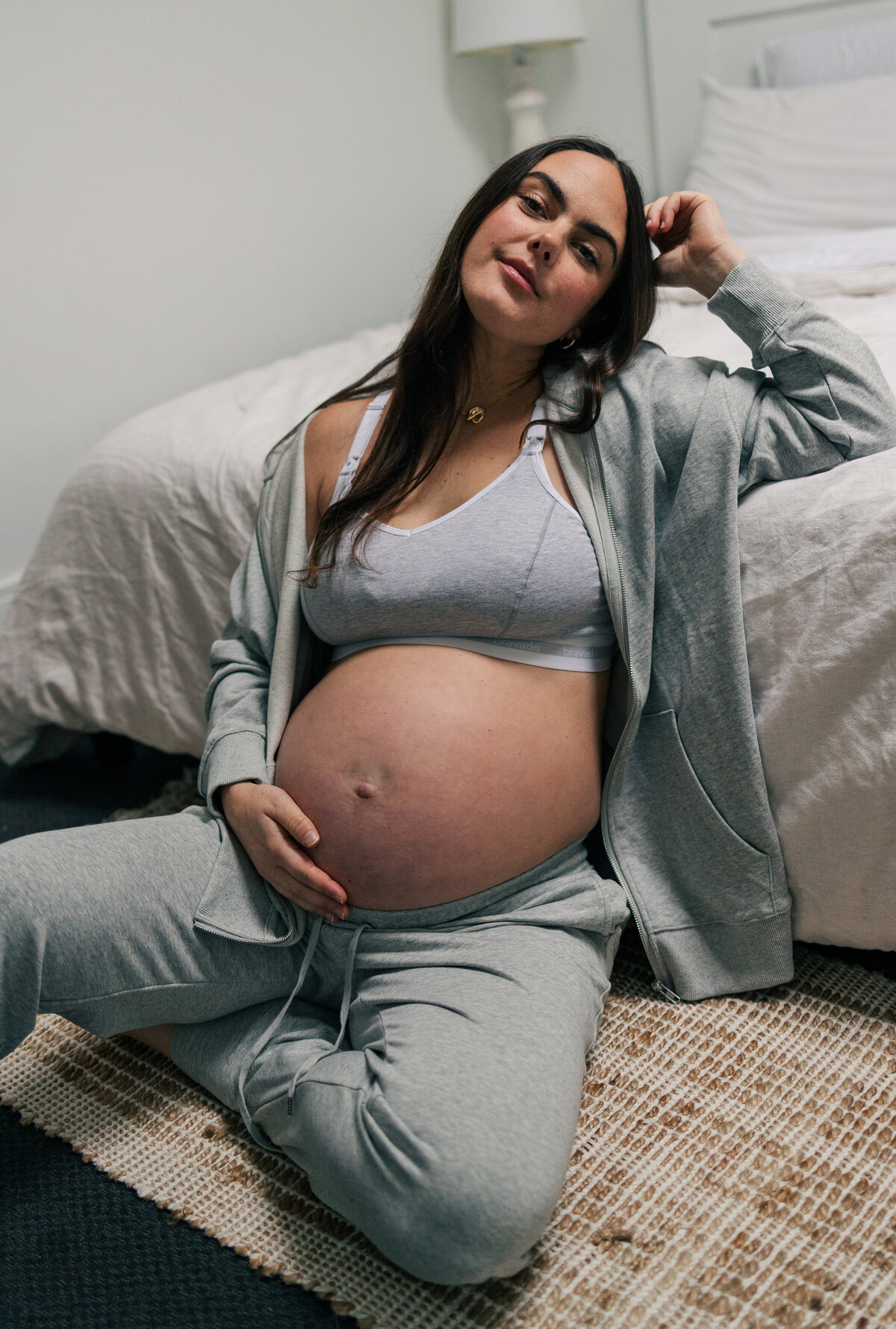 Kira - Maternity - At Home - Gaby Potter Photography - Jan 2025 -21