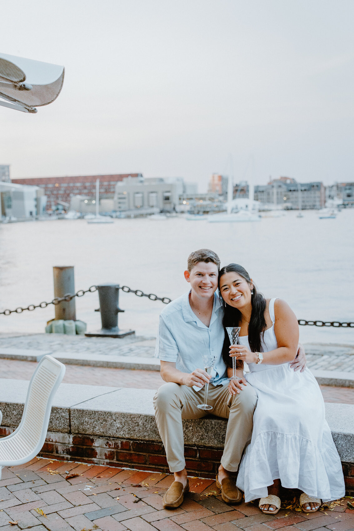 Boston Seaport Engagement Photos-New England Wedding Photographer-11421