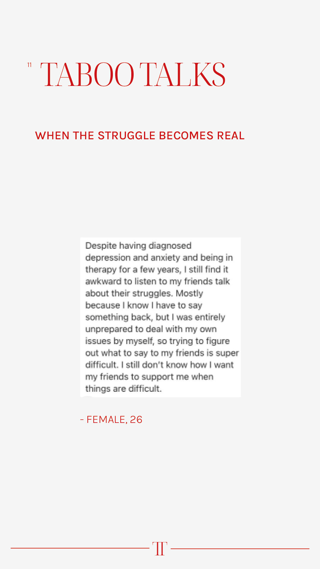 11. The Struggle Is Real9