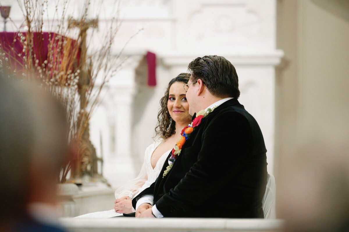 13 - Sacred Heart Catholic Church Wedding Bride & Groom - Tampa Wedding Planner
