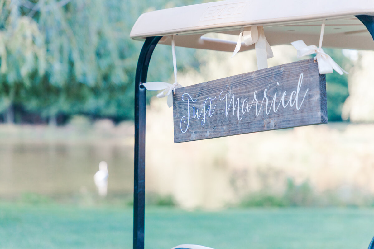 wedding golf carts
