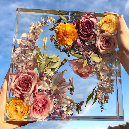 Resin Flower Preservation for Wedding Bouquets