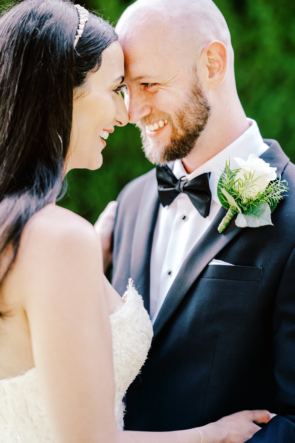Film photograph of an elopement at Villa Cassinella on Lake Como Italy