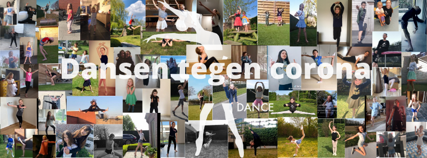 Dansen tegen corona banner facebook