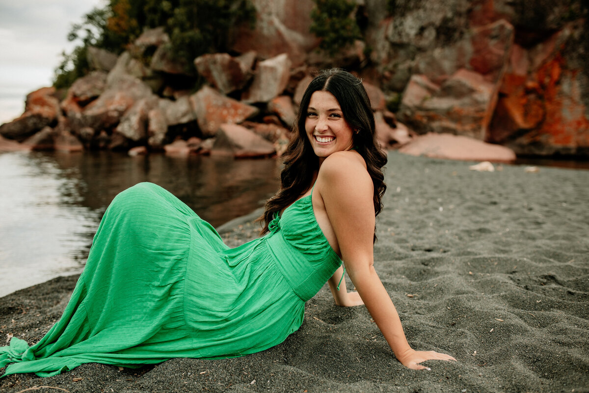 North Shore senior photoshoot