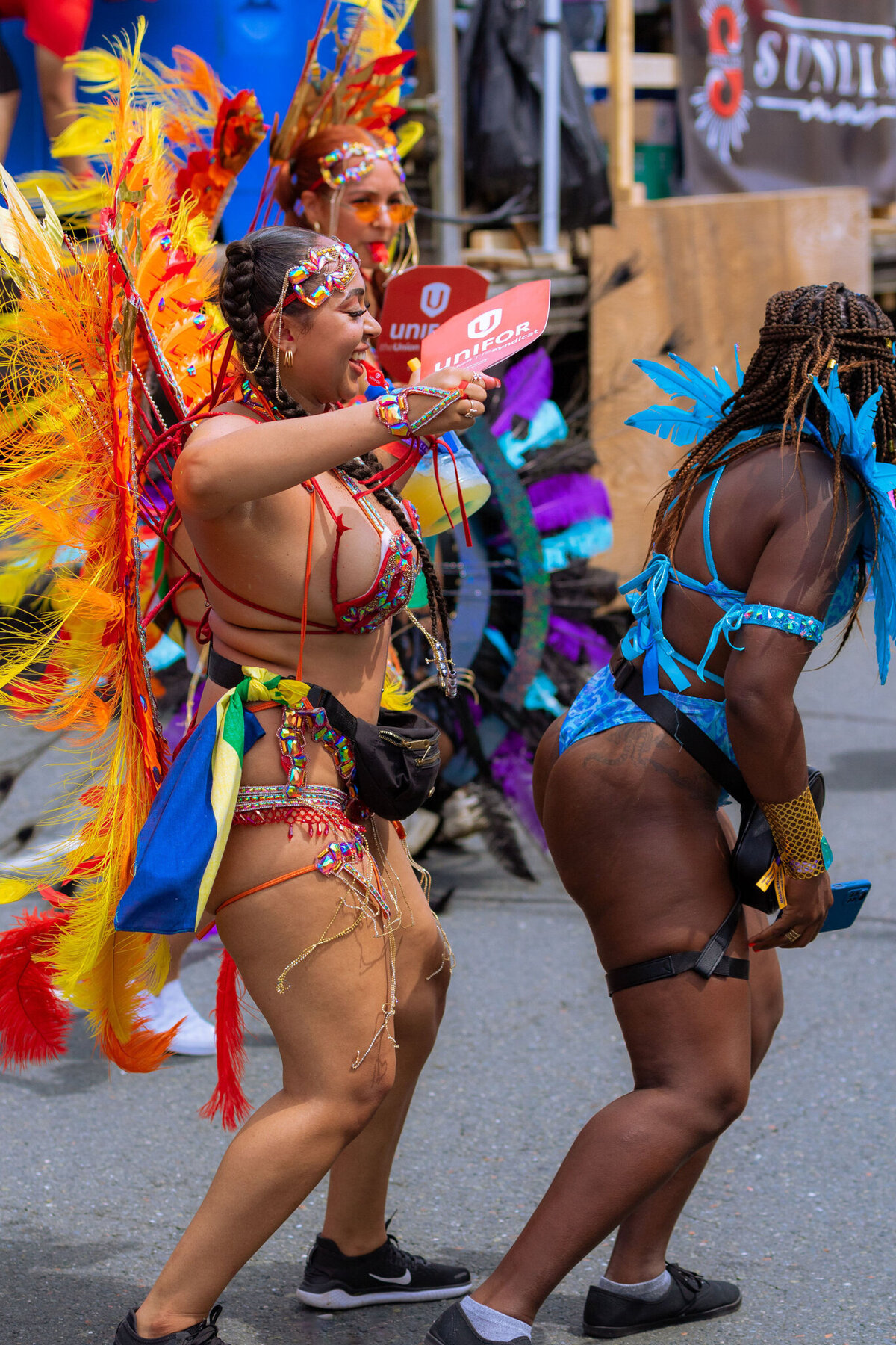 Photos of Masqueraders from Toronto Carnival 2023 - Sunlime Mas Band - Medium Band of The Year 2023-186