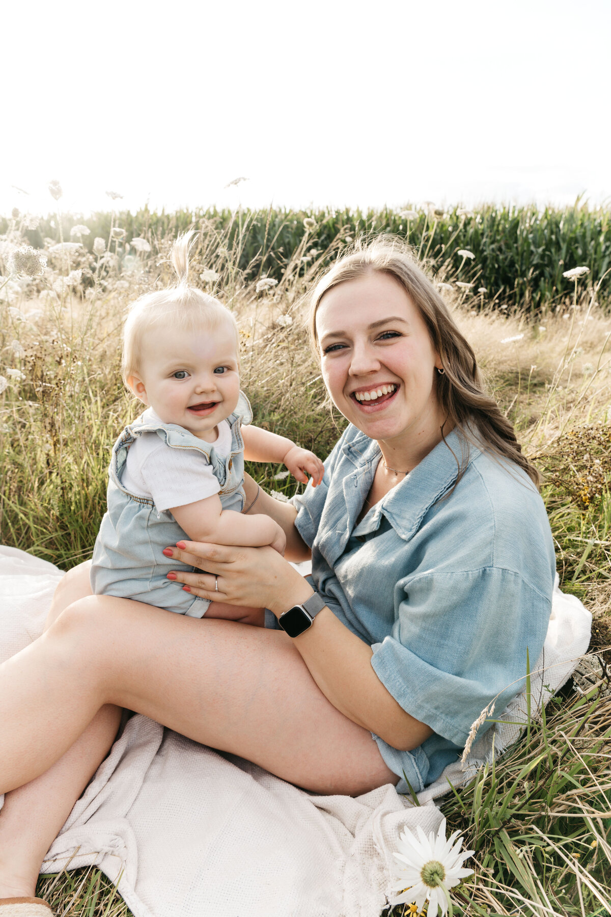 Mommy & me fotoshoot in Vlaams-Brabant