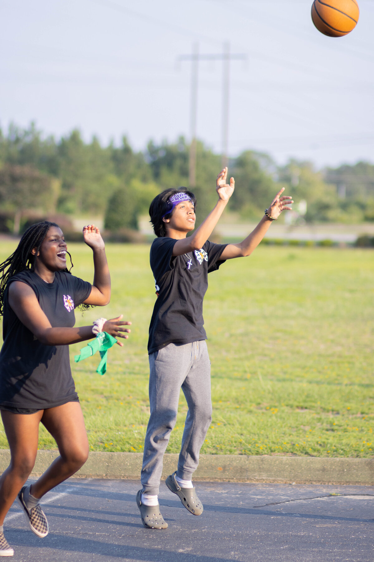 Teens playing competition sports at a non-denominational church in Fayetteville, NC. 