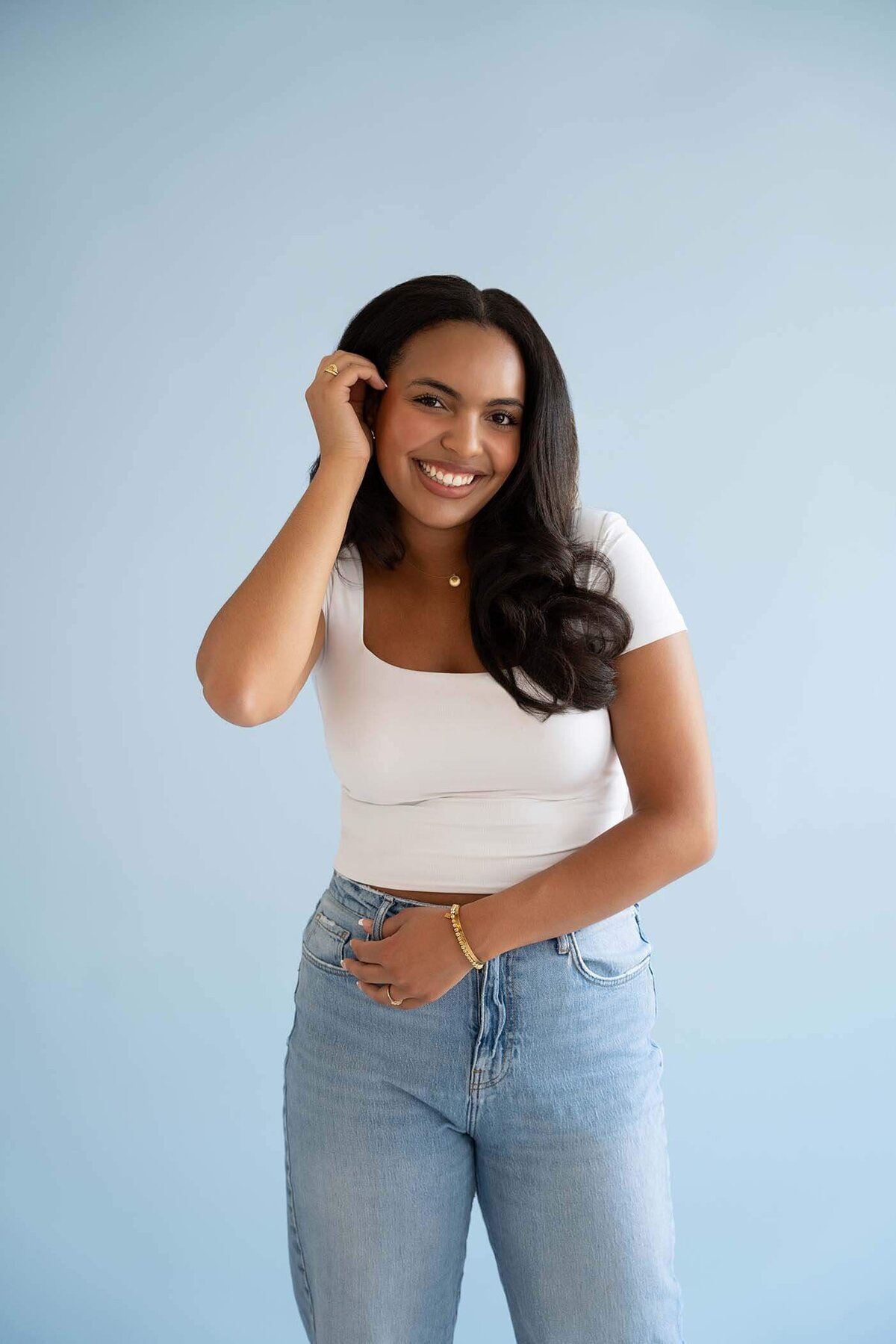 happy-senior-photos-with-blue-background