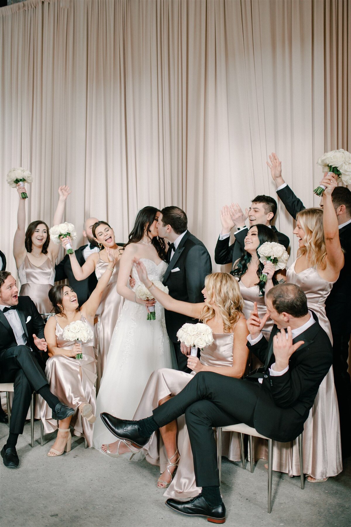 Carlyn Roth Opulent Spring Wedding at State Savings Bank | Detroit, MI