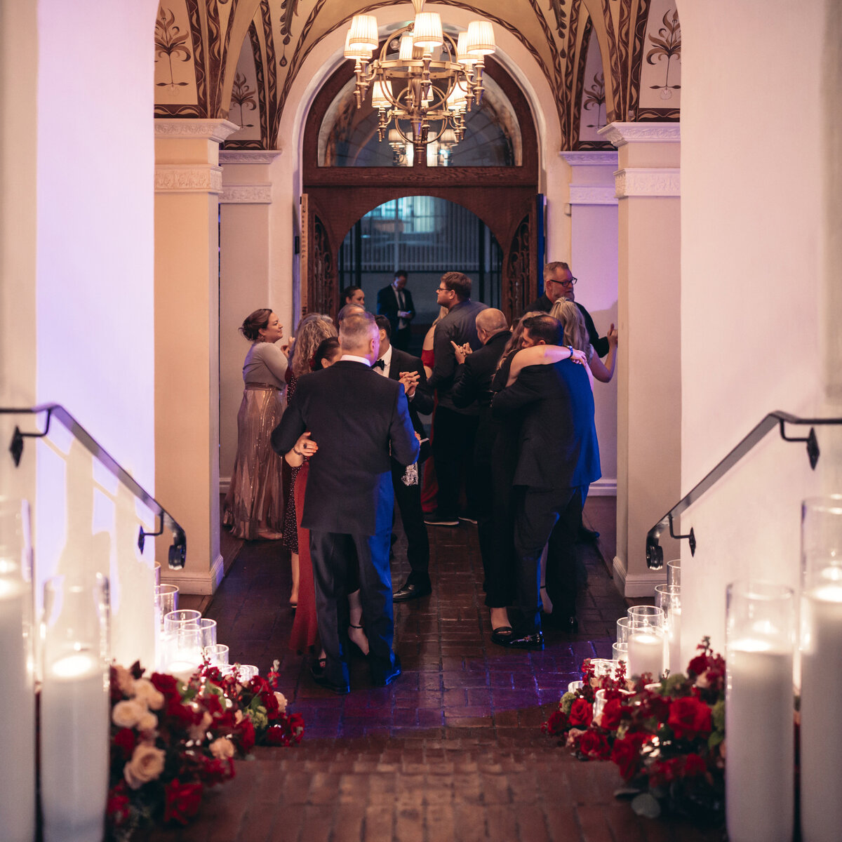 Wedding at Carondelet House, Los Angeles