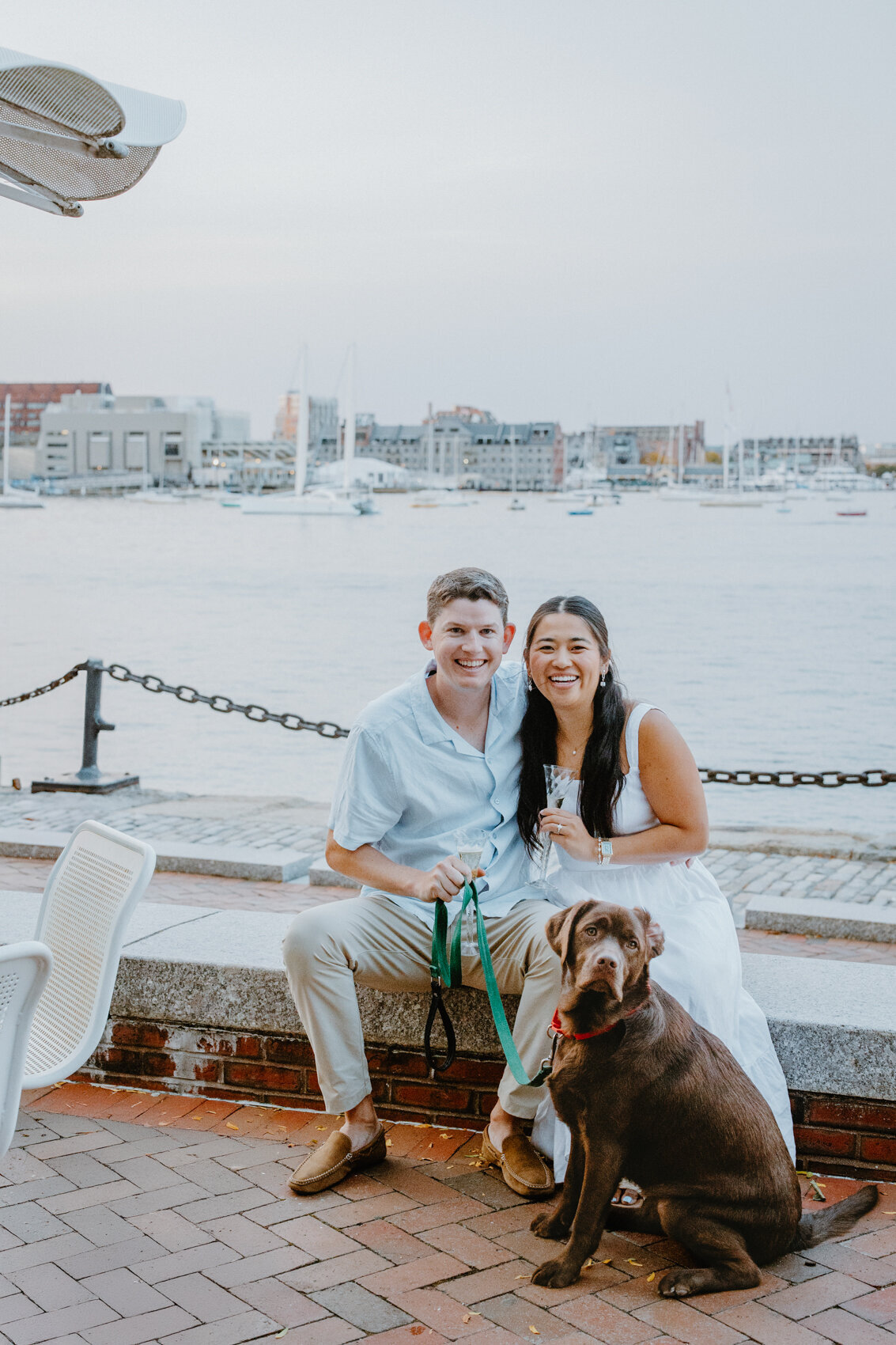 Boston Seaport Engagement Photos-New England Wedding Photographer-11225