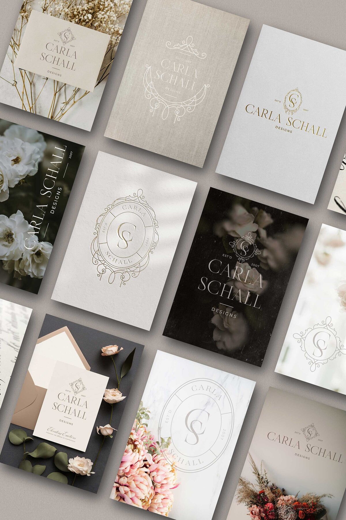 brand identity for a designer