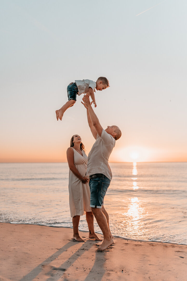 Fotograaf strand zwangerschapsshoot-8