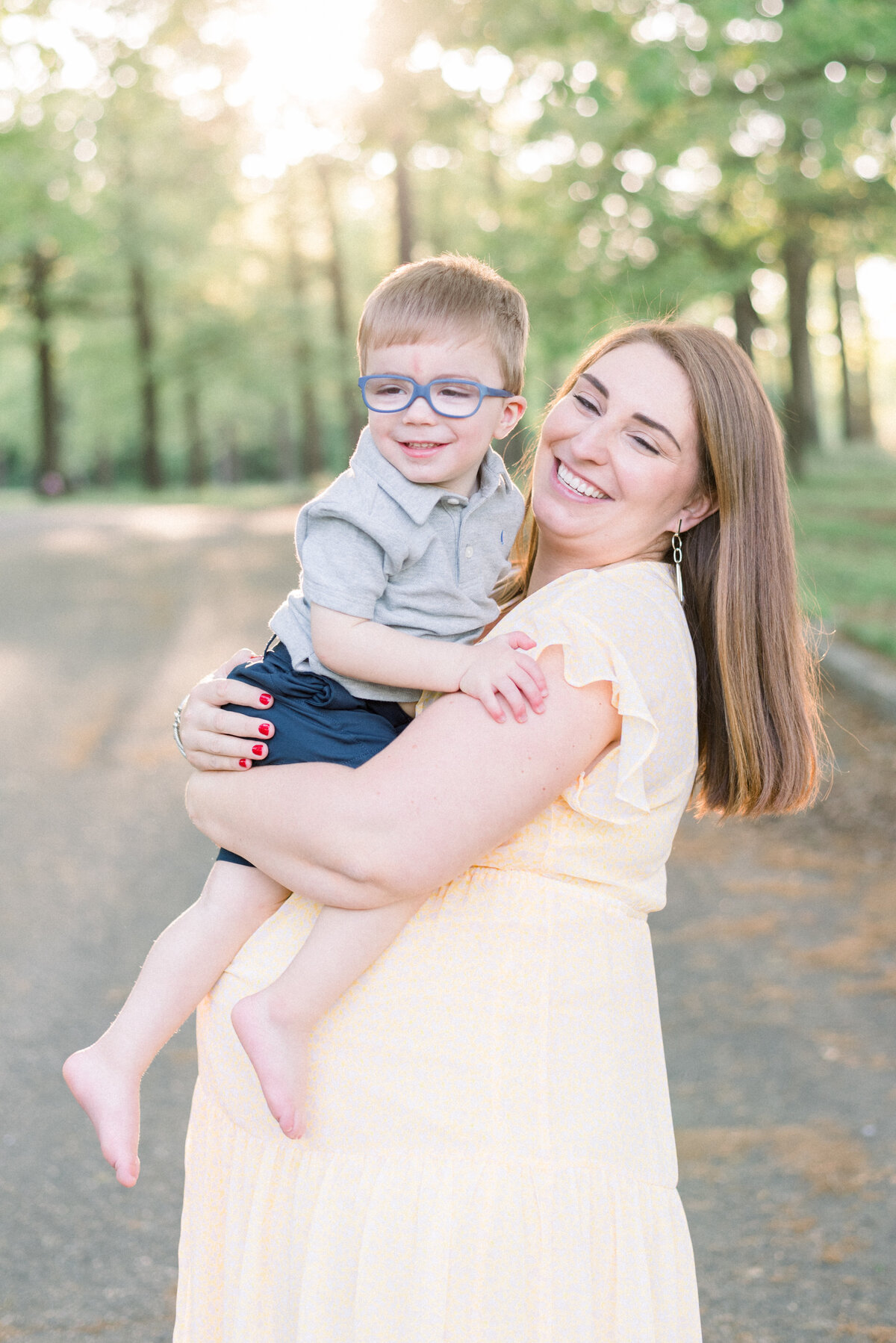 mother and son