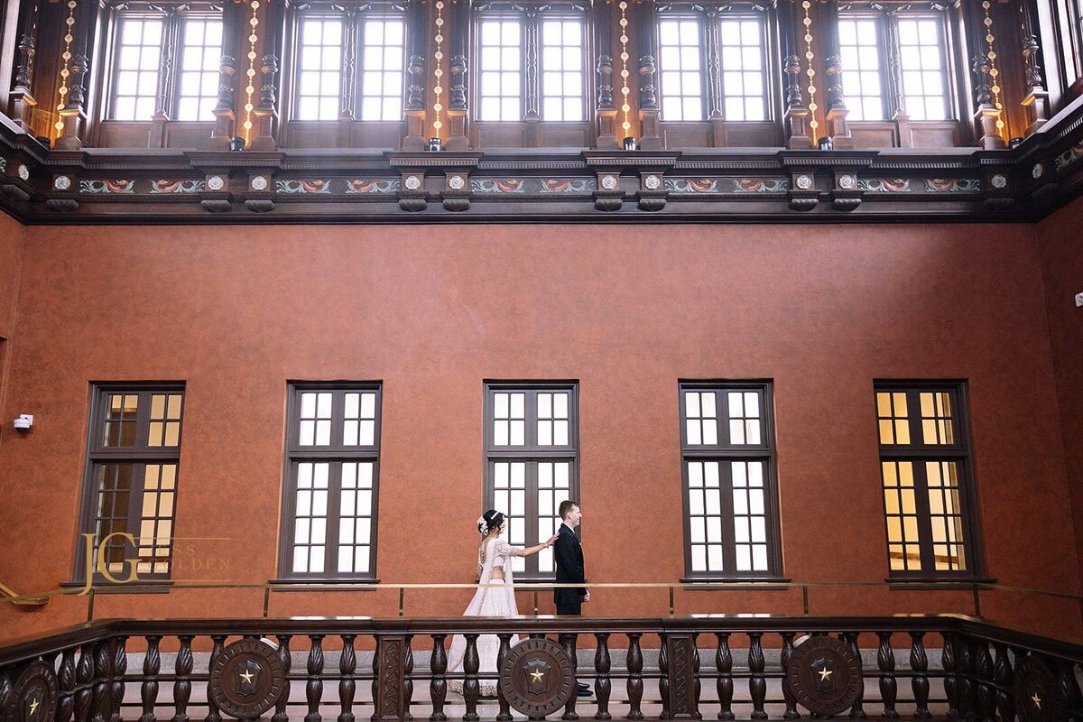 houston wedding planner - indian fusion library wedding - Lillie Jane Designs - Julia Ideson Library5