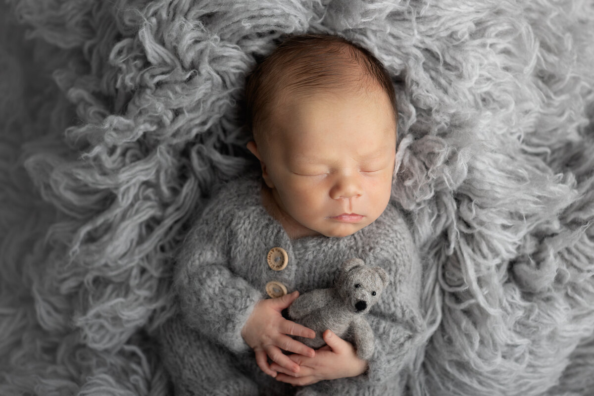 inland_empire_newborn_photographer_baby_boy_grey_bear