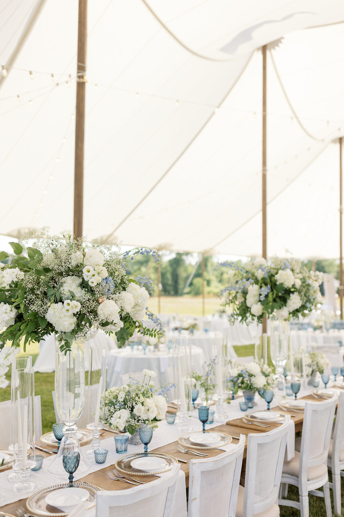 Sail Cloth Tented Spring Wedding Reception-1