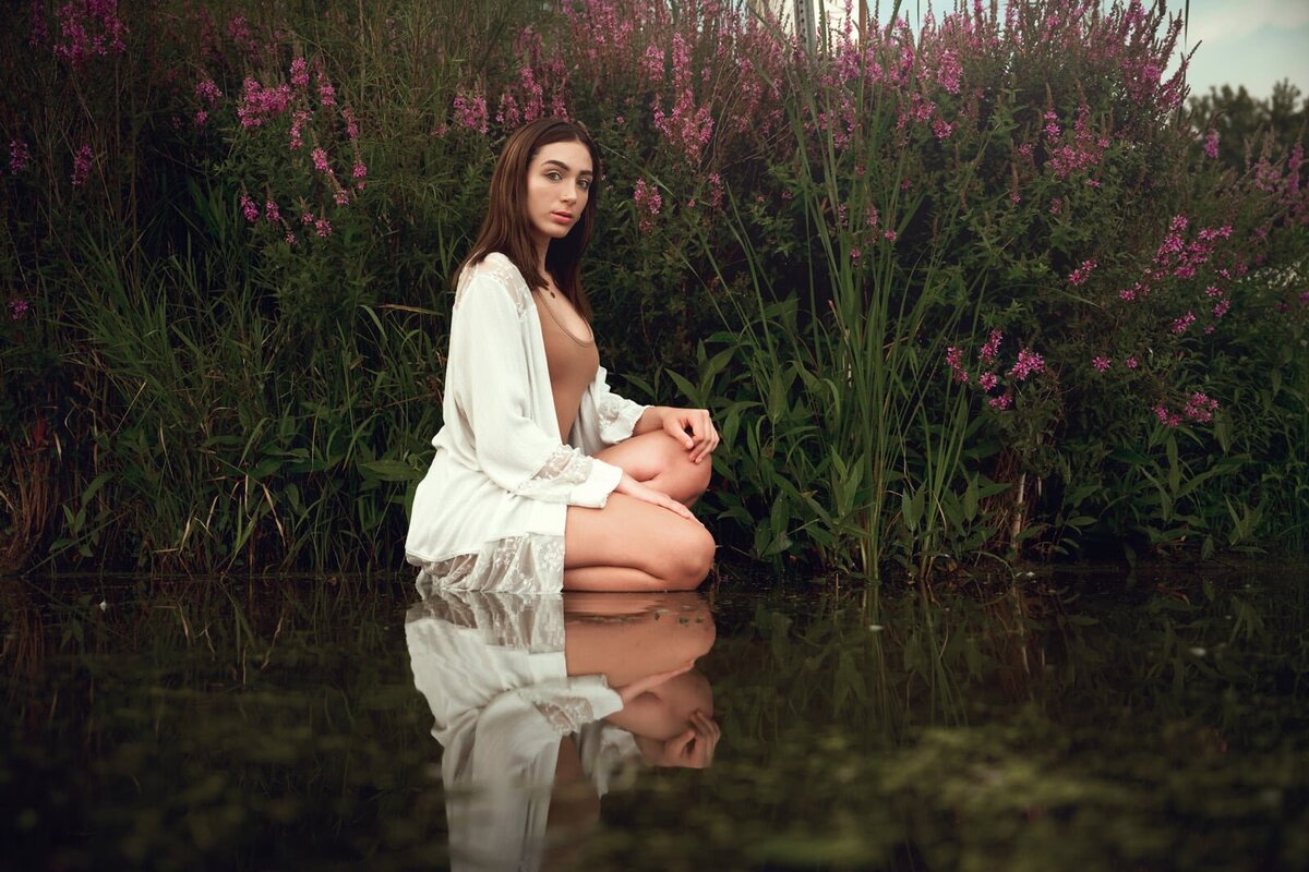 Serene Outdoor High School Senior Portrait by Skilled Photographer-74