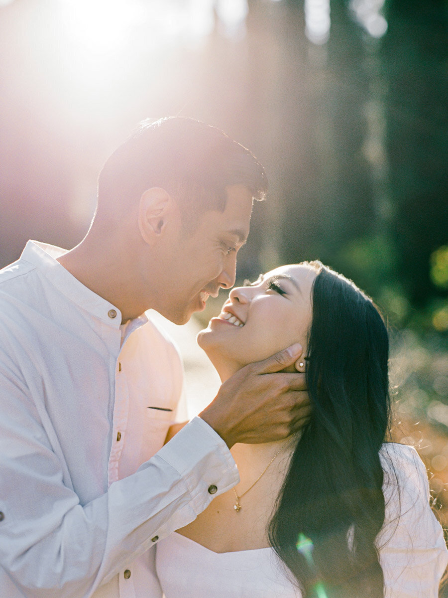 Film Wedding Photographer for Villa Montalvo