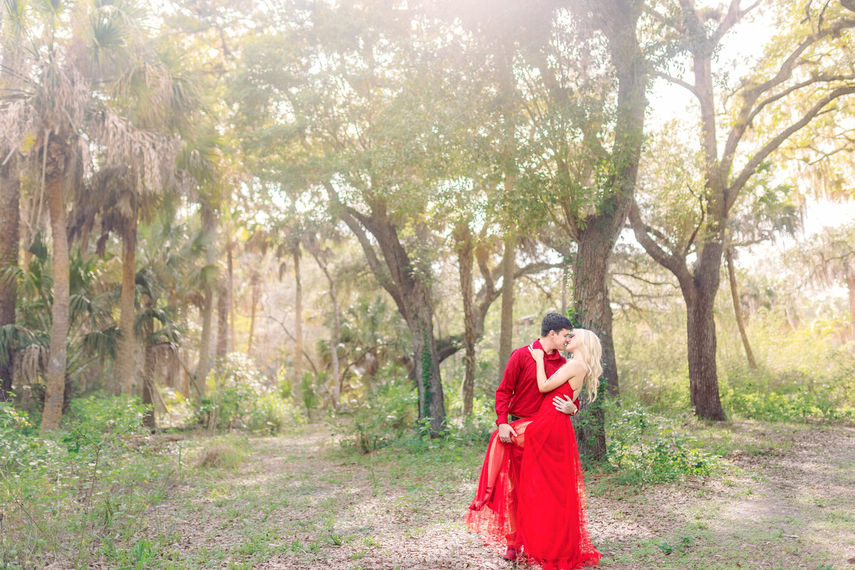 Justin & Cassidy-Engagement-Koreshan Historic Site-22