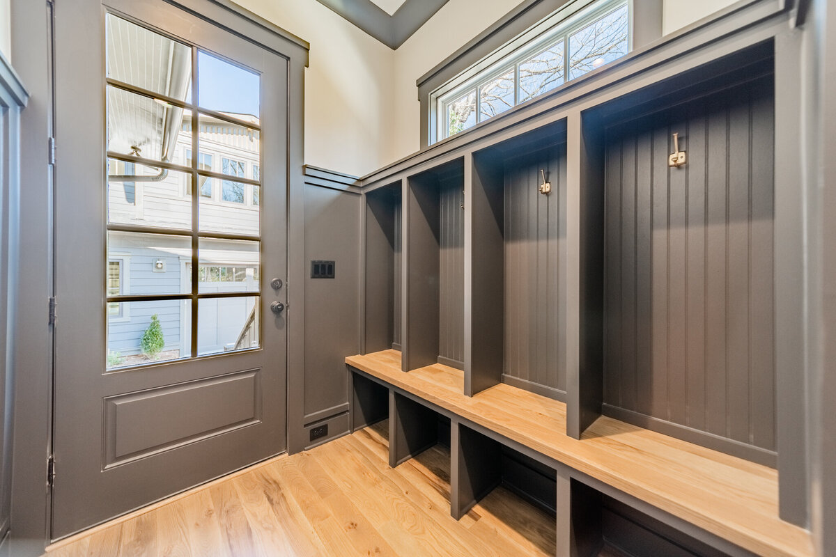Mud Room Custom Cabinetry - Plaza Midwood