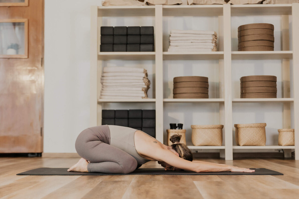 Yin Yoga Phuket Childs Pose Moksha Wellness