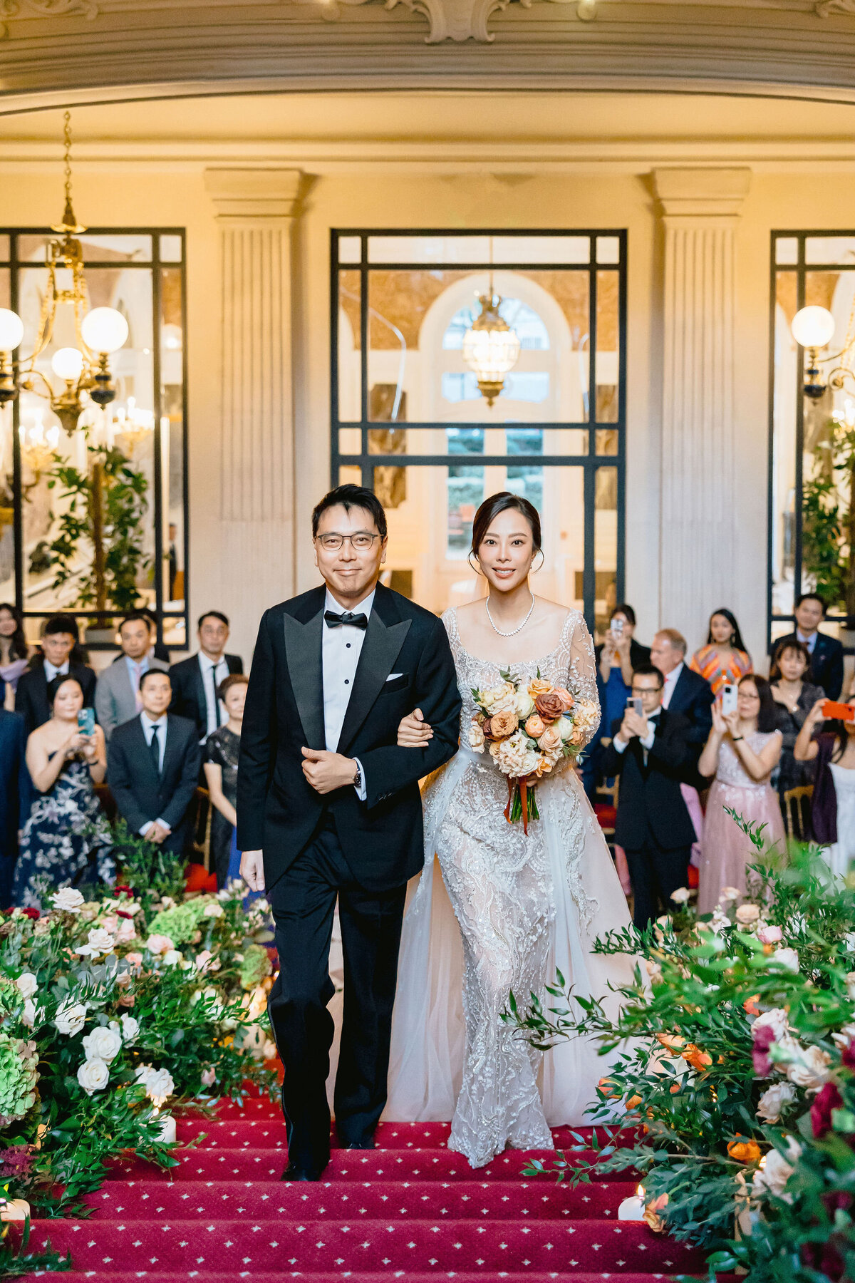 Wedding ceremony hotel le marois
