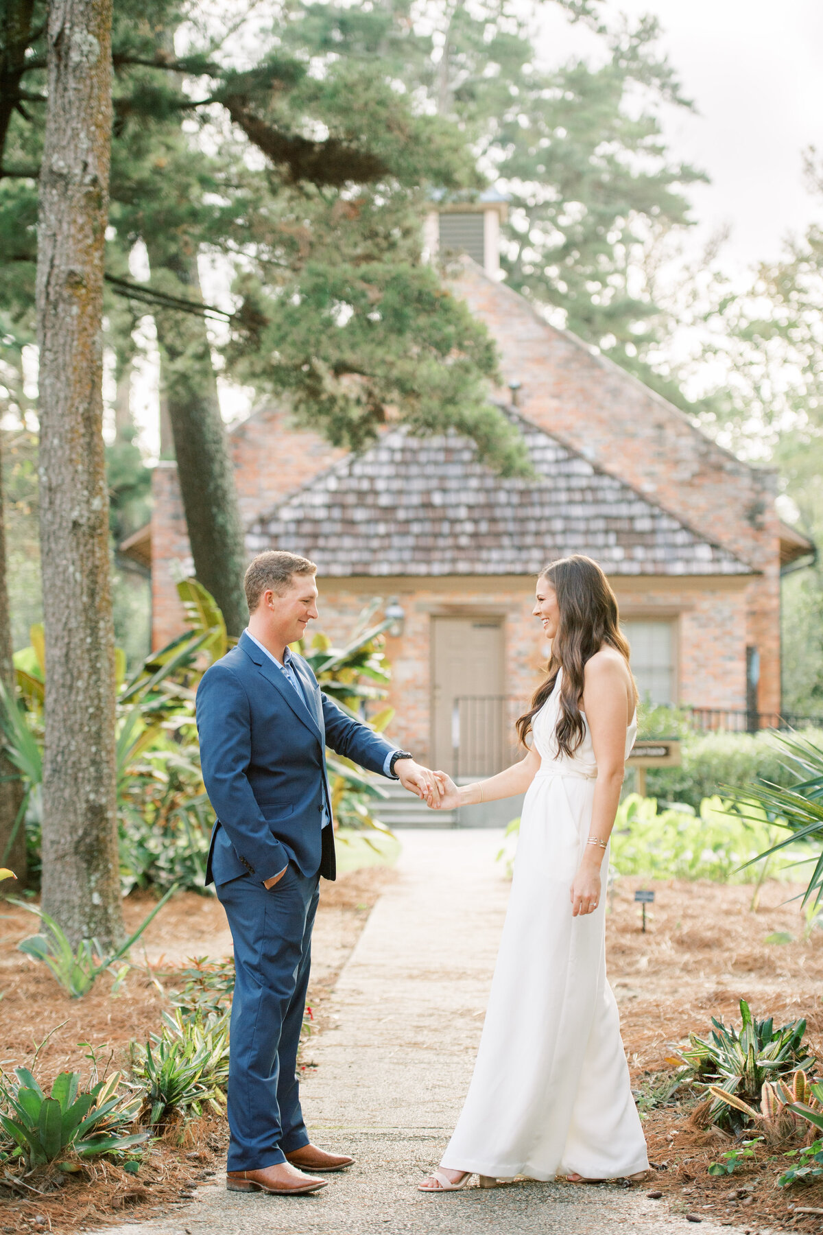 Baton Rouge LSU Botanic Garden Engagement-12