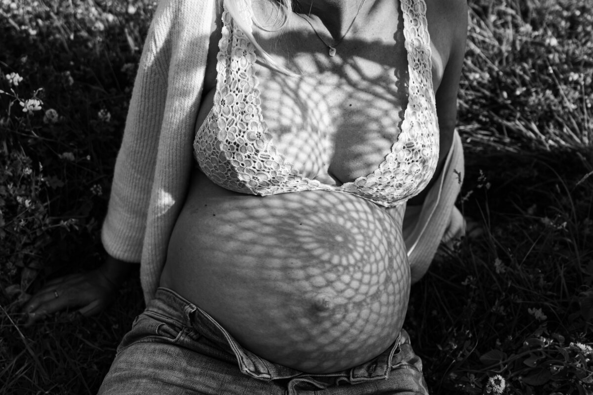 creatief fotograferen zwanger