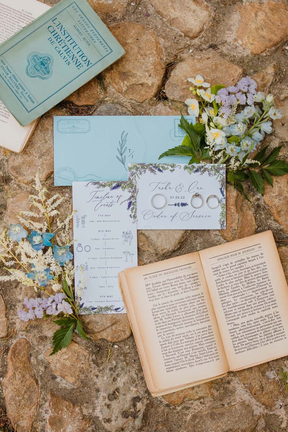 Ian Tasha Luxury Hindi wedding with french accents at Bastide de Marie in Provence - The Bold Americana photography Veronique Lorre florist1