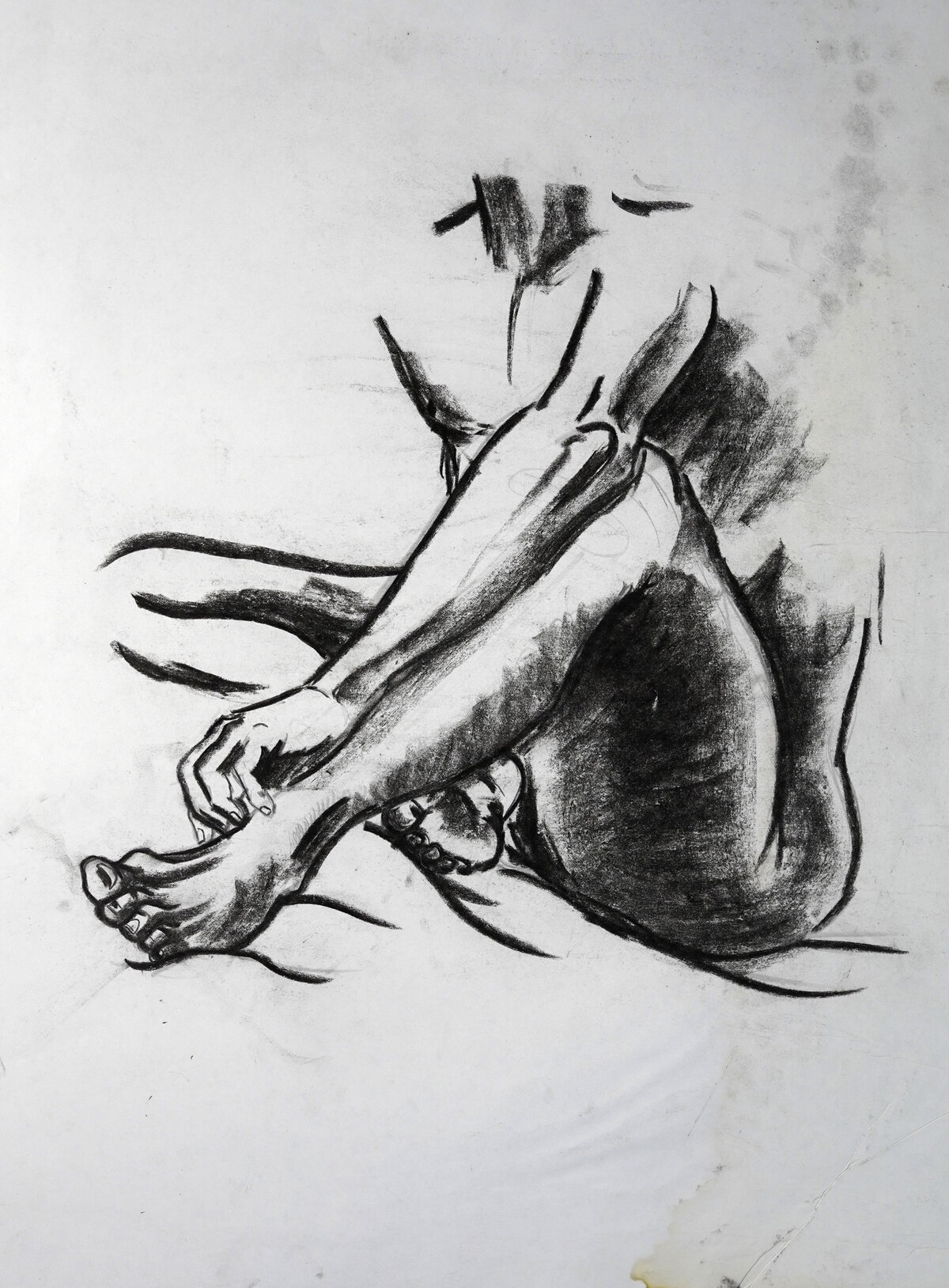 Brent Ray Fraser Figurative Nude Drawing 2001 - 09