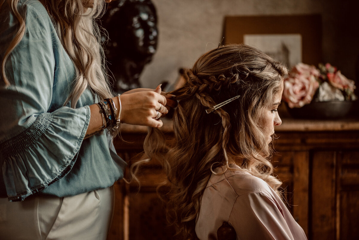 bruidsfotografie kasteel Dussen
