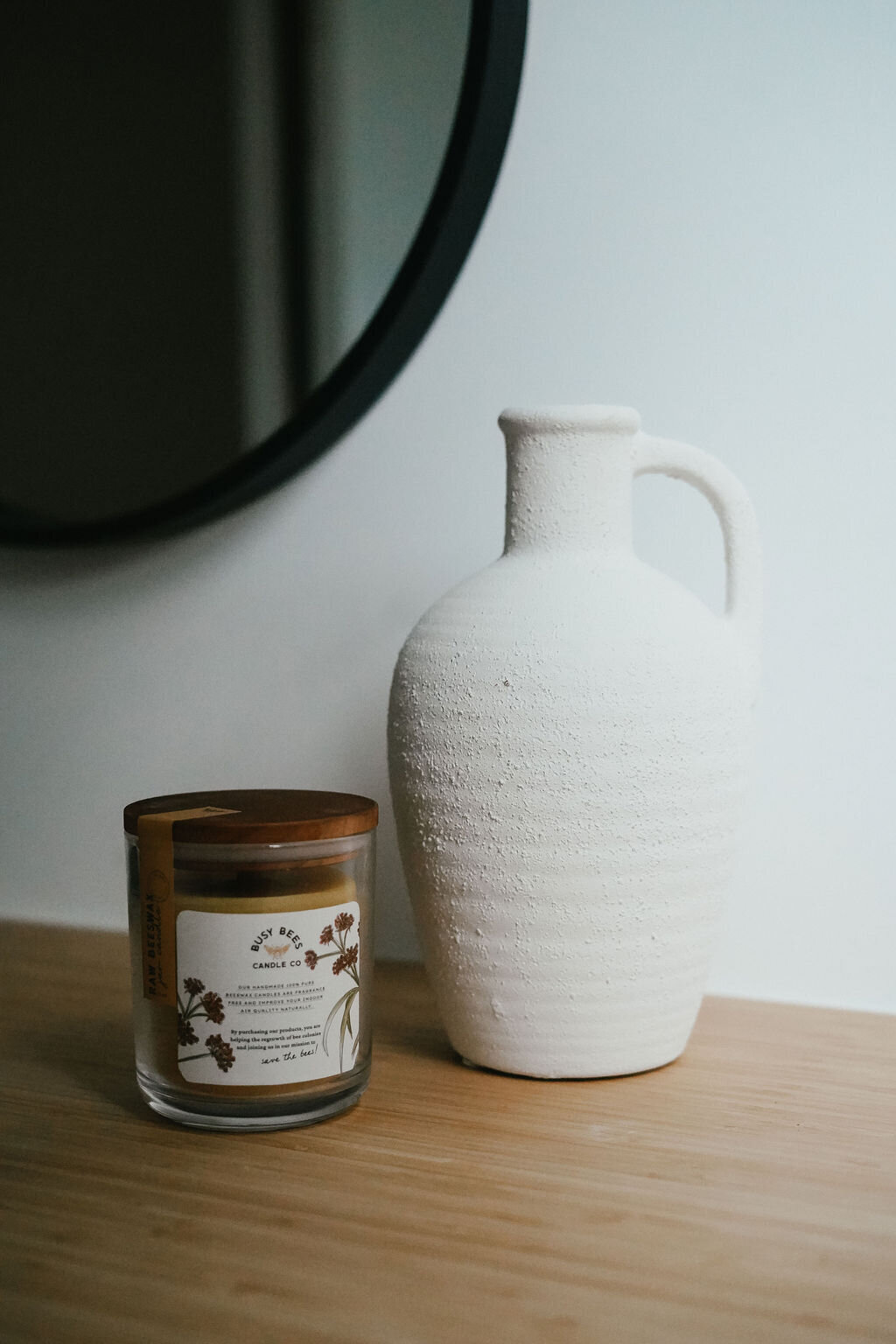 jar candle with vase 2